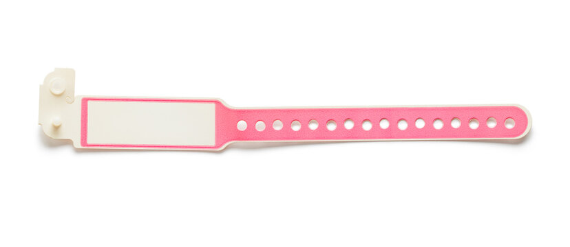 Pink Hospital Bracelet