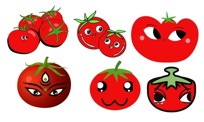 set of tomato