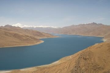 Tibetan mountain lake