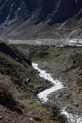 stream in the mountains