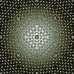 
Pattern with a black-and-white gradient . Abstract metallic background