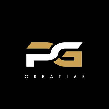 PG Letter Initial Logo Design Template Vector Illustration