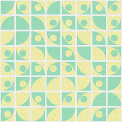 Abstract Geometric Pattern generative computational art illustration