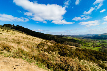 Peak District England, Trip back from Losehill Pike to the town of Hope Valey