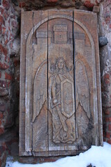 02.21.2021. Torun, , Poland, Ruins of the Teutonic castle in Torun.