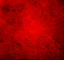 Red textured grunge concrete wall background