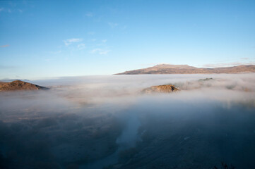 Niebla en el valle