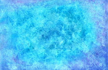 Blue watercolor background, abstract, textured