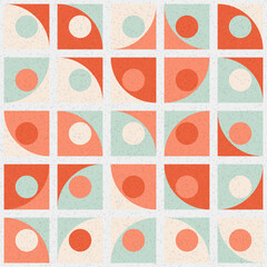 Abstract Geometric Pattern generative computational art illustration