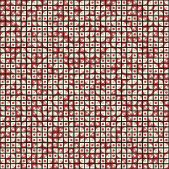 Abstract Geometric Pattern generative computational art illustration