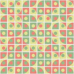 Abstract Geometric Pattern generative computational art illustration