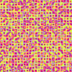 Abstract Geometric Pattern generative computational art illustration