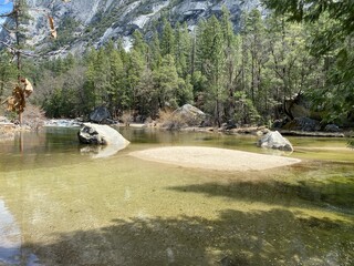 Naklejka premium Yosemite in Spring