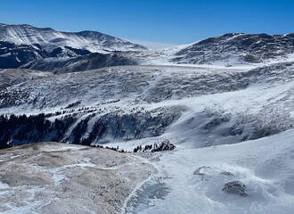 The Highest lift in North America the Emperial expess chair lift 12840 ft