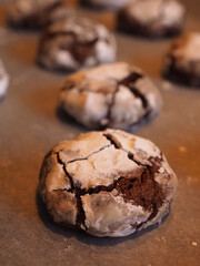 homemade chocolate cookies