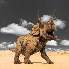 triceratops is calling the others © DM7