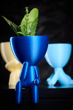 Macetas impresas en 3d para decoracion