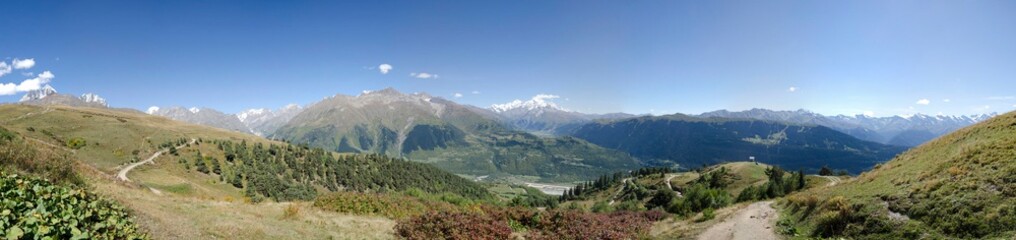 Mountain landscape in Georgia