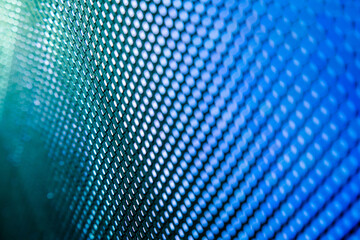 CloseUp LED blurred screen. LED soft focus background. abstract background ideal for design.