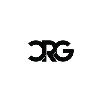 crg letter original monogram logo design
