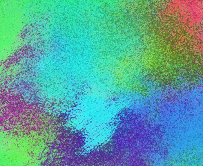 abstract colorful sponge paint background bg wallpaper art with splashes 