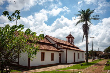 Santana parish church, Coromandel city, Minas Gerais state, Brazil April 4, 2021