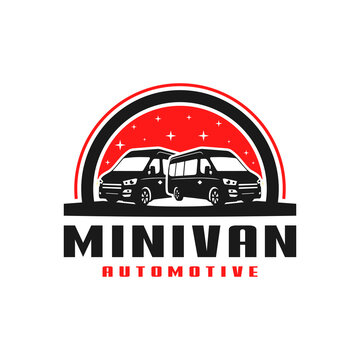 minivan transport car logo