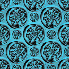 Turquoise pattern