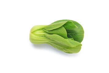 Bok choy vegetable isolated on white background