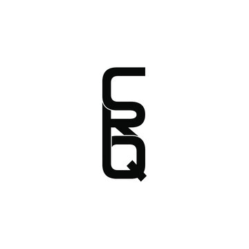 crq letter original monogram logo design