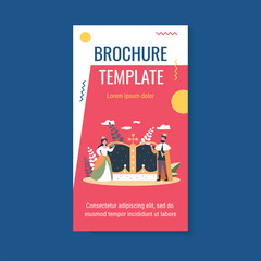 Tiny king and queen near big crown isolated flat vector illustration. Cartoon royal characters as a symbol of government authority. Aristocracy and monarchy concept