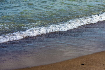 wave on the beach