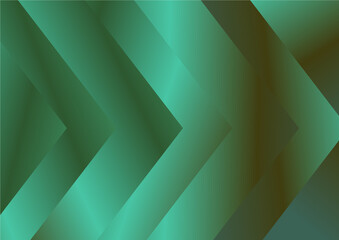Fototapeta na wymiar Arrow Abstract Green Gradient Background