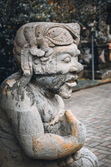 Fototapeta na wymiar stone statue Bali