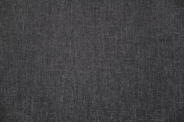 Fototapeta na wymiar Dark grey (light black) fabric texture
