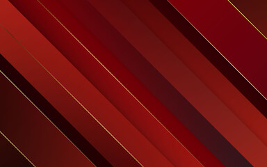 Obraz premium Illustration vector graphic of abstract black and red color background diagonal