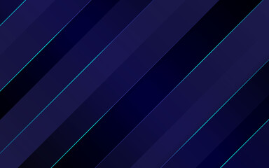 Obraz premium Illustration vector graphic of abstract black and blue color background diagonal