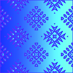  Pattern with a blue-and-white gradient . Abstract background