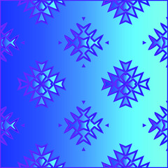 Fototapeta na wymiar Pattern with a blue-and-white gradient . Abstract background