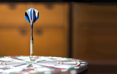 Dart is an opportunity and Dartboard is the target and goal.	