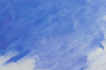 Obraz premium creative background, stain of colored primer rubbed on the surface of a linen canvas, temporary object, close, toning