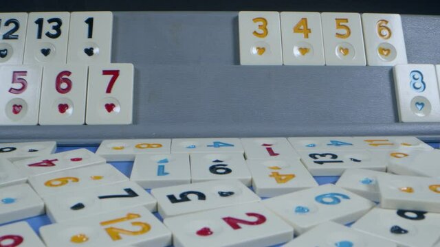 Okey Game Pieces