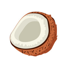 tropical fruit coconut