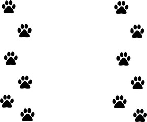 ハートとじゃれ合う二匹の可愛い猫 シルエット Wall Mural Lgnelbd3uylm