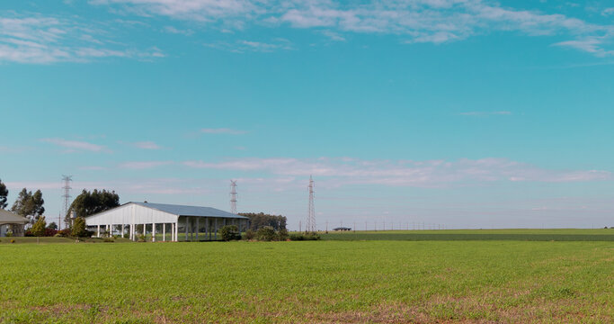 farm in the countryside