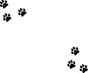 ハートとじゃれ合う二匹の可愛い猫 シルエット Wall Mural Lgnelbd3uylm