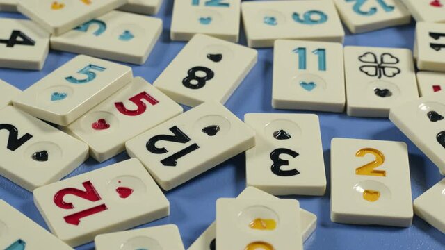 Okey Game Pieces