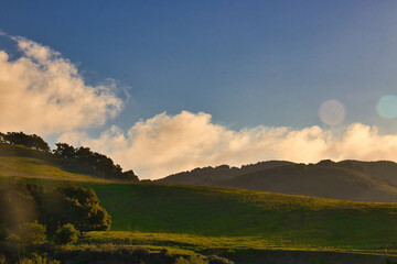 Obraz premium Exploring Jalama county park in the spring