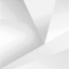 Abstract halftone background. Modern gradient halftone pattern vector illustration. Black and white Halftone dot art. 