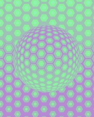 abstract background with circles